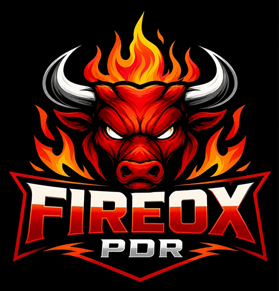 Fireox PDR Tech working on a car.