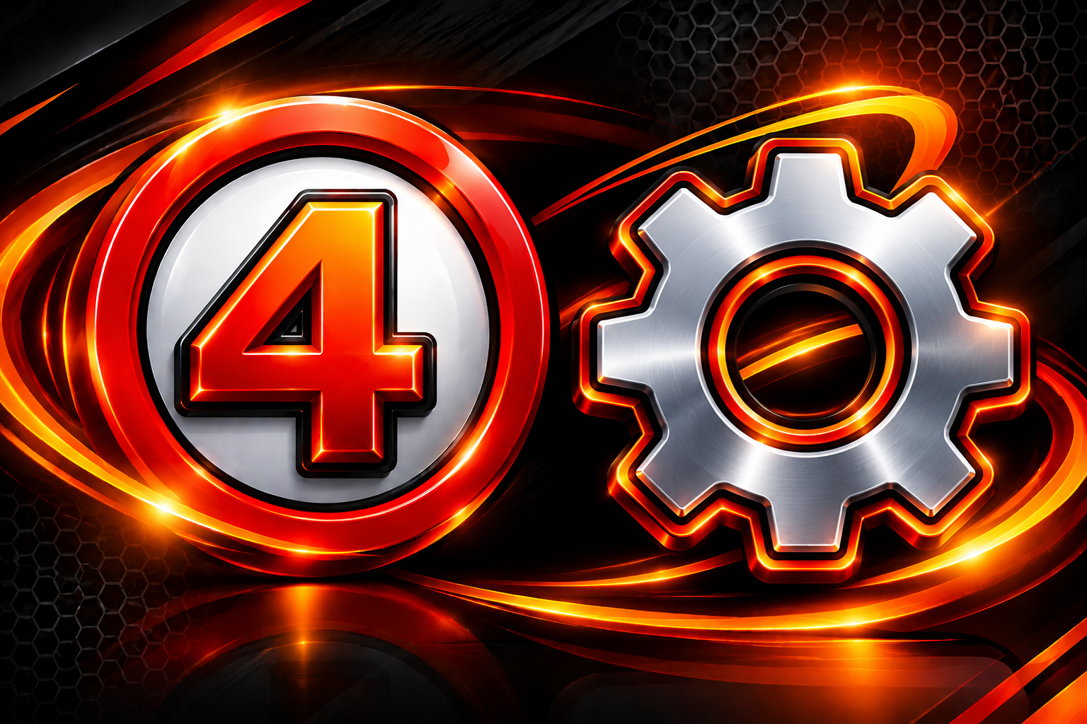 Image of the number 4